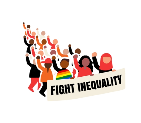 We collectively build a mass movement of people fighting inequality that engages a wide and diverse range of organisations and individuals. 