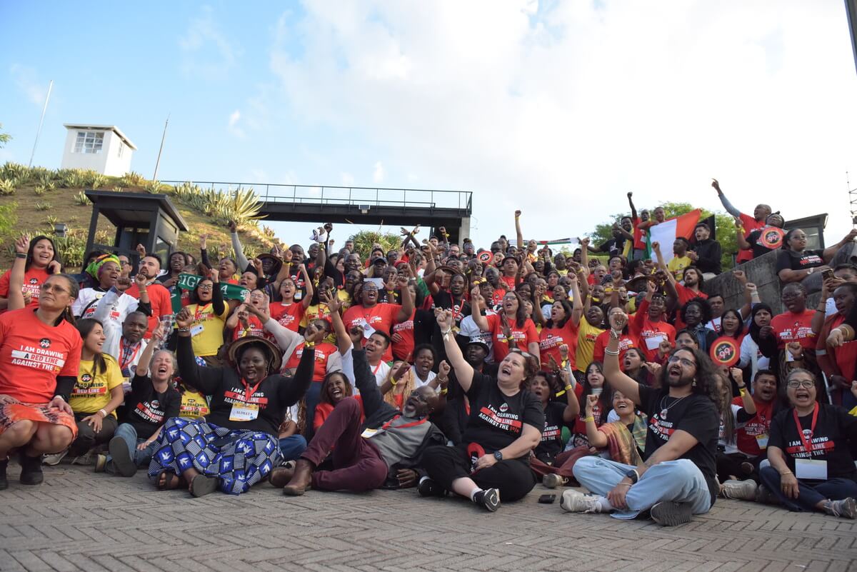 Some Activists at the People's Summit