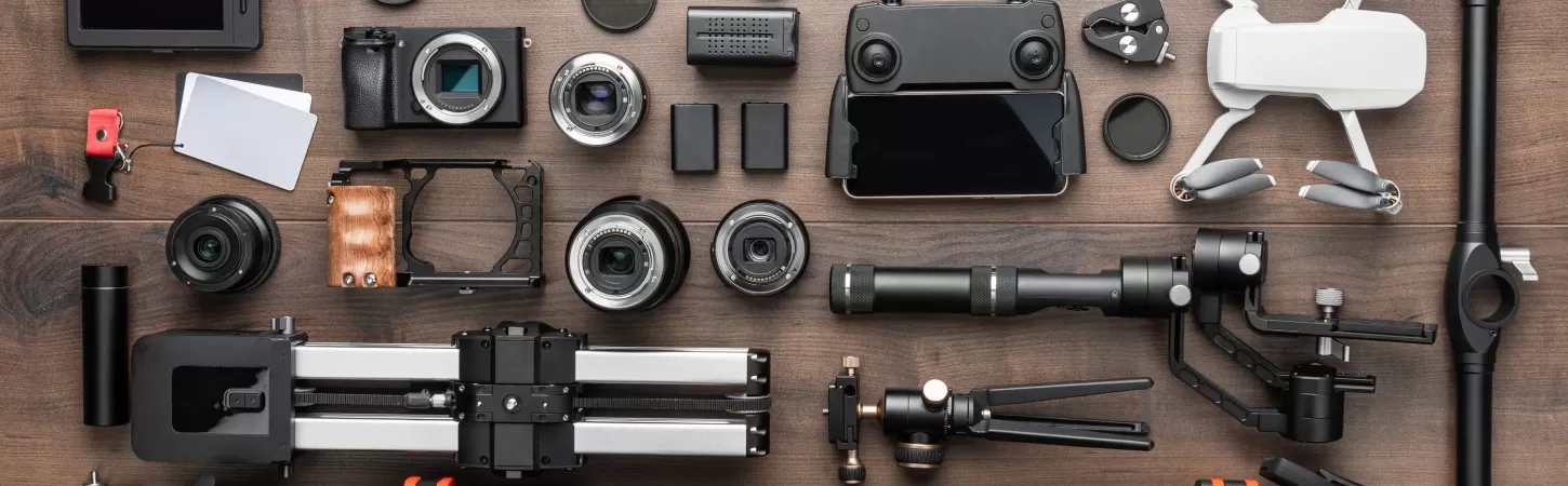 Different Video and Photography equipment title=